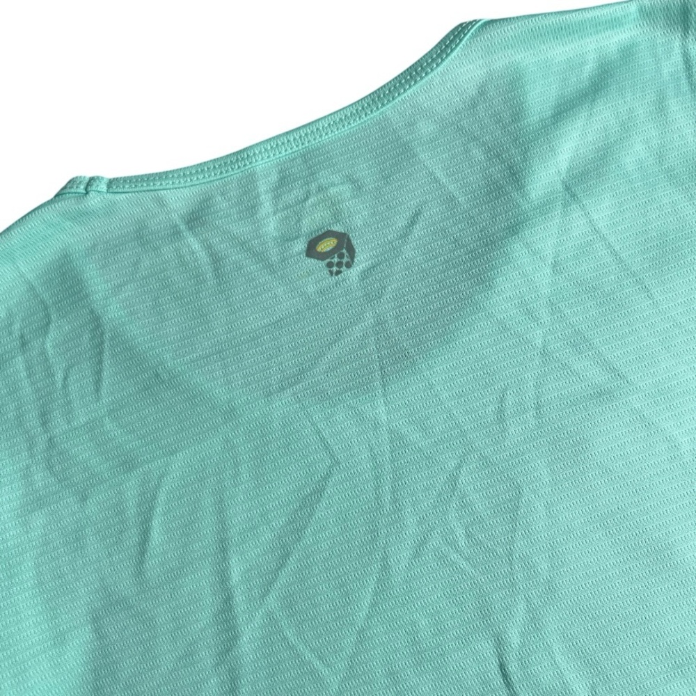 Mountain Hardware Women's Teal T-Shirt - Small - Picture 3 of 6